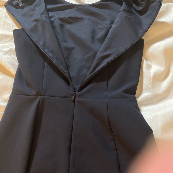 Madewell Black A-Line Fit & Flare Dress Sleeveless Cocktail Size 0 - Picture 5 of 10